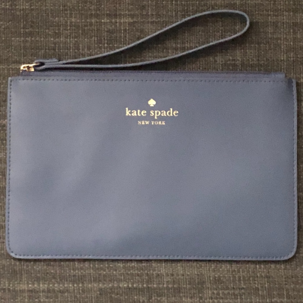 NWT Kate Spade Eli White Street Wristlet Pouch